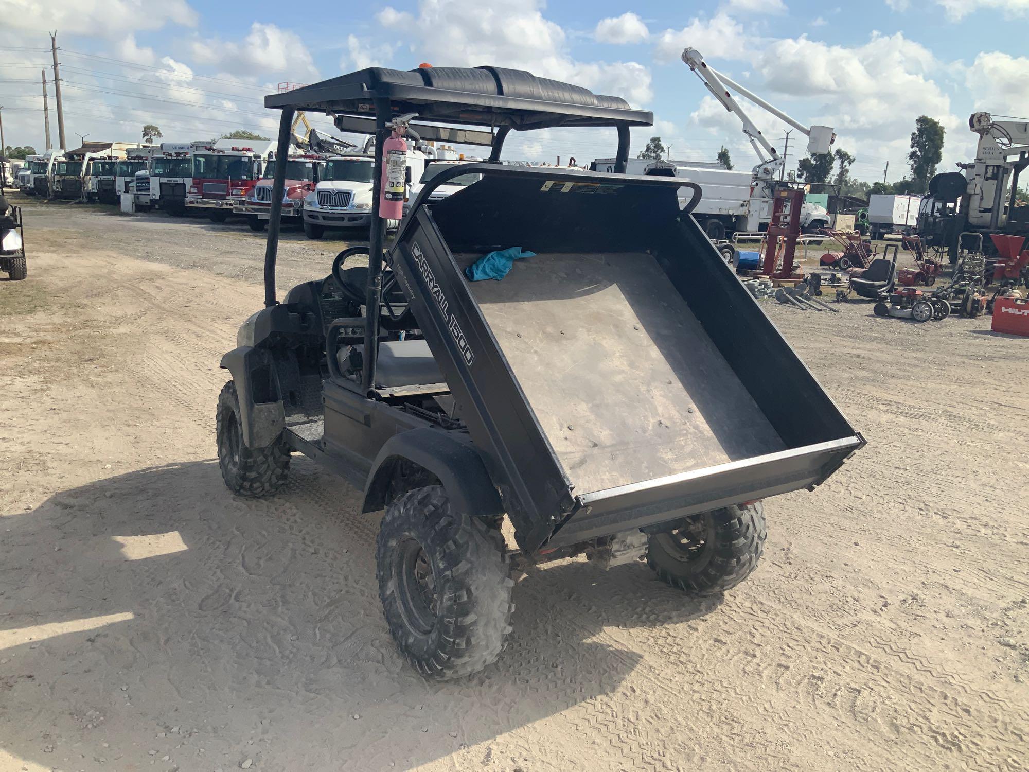 2018 Club Car Carryall 1500 4x4 Utility Dump Cart