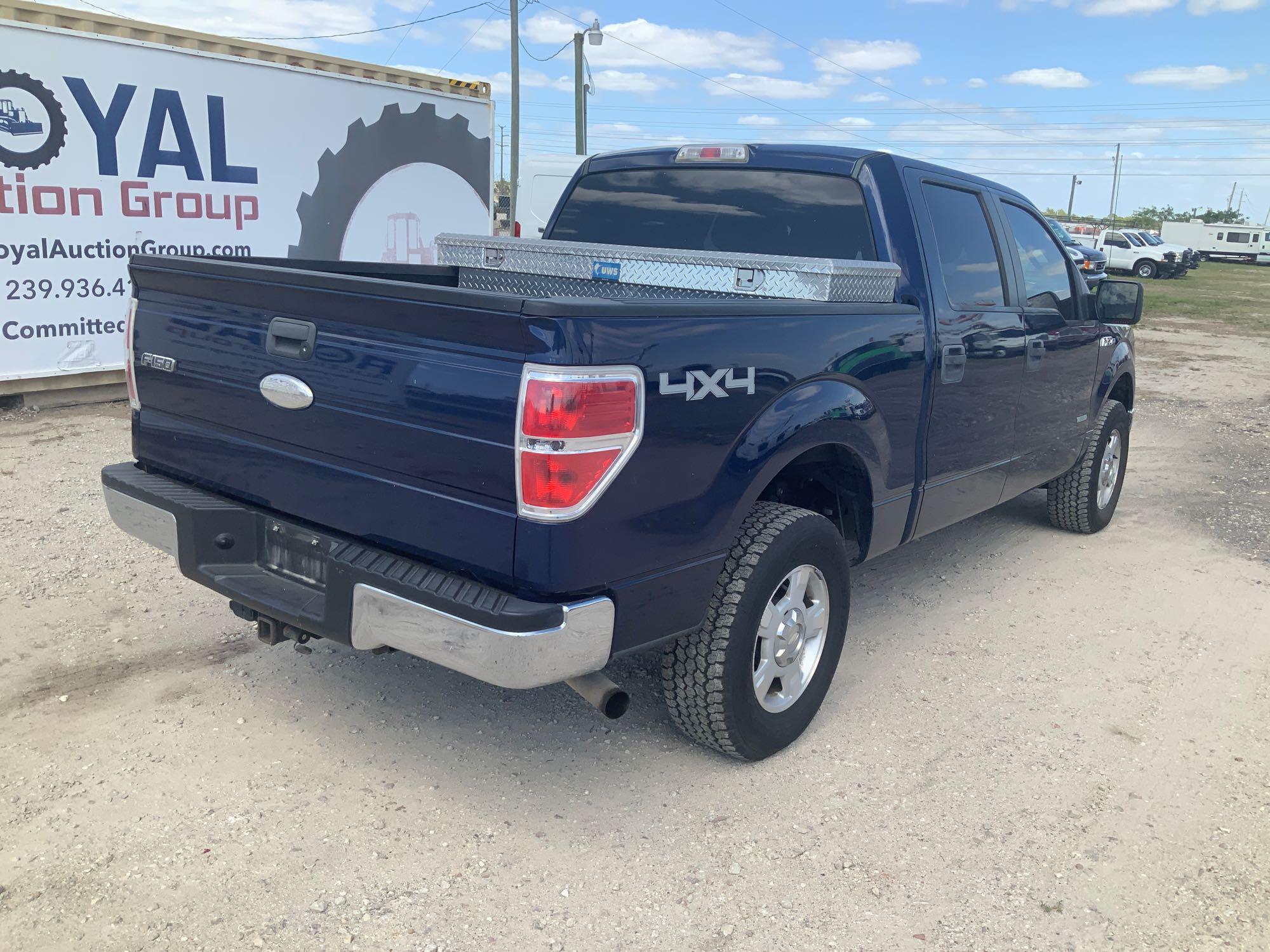 2012 Ford F-150 4x4 Crew Cab Pickup Truck