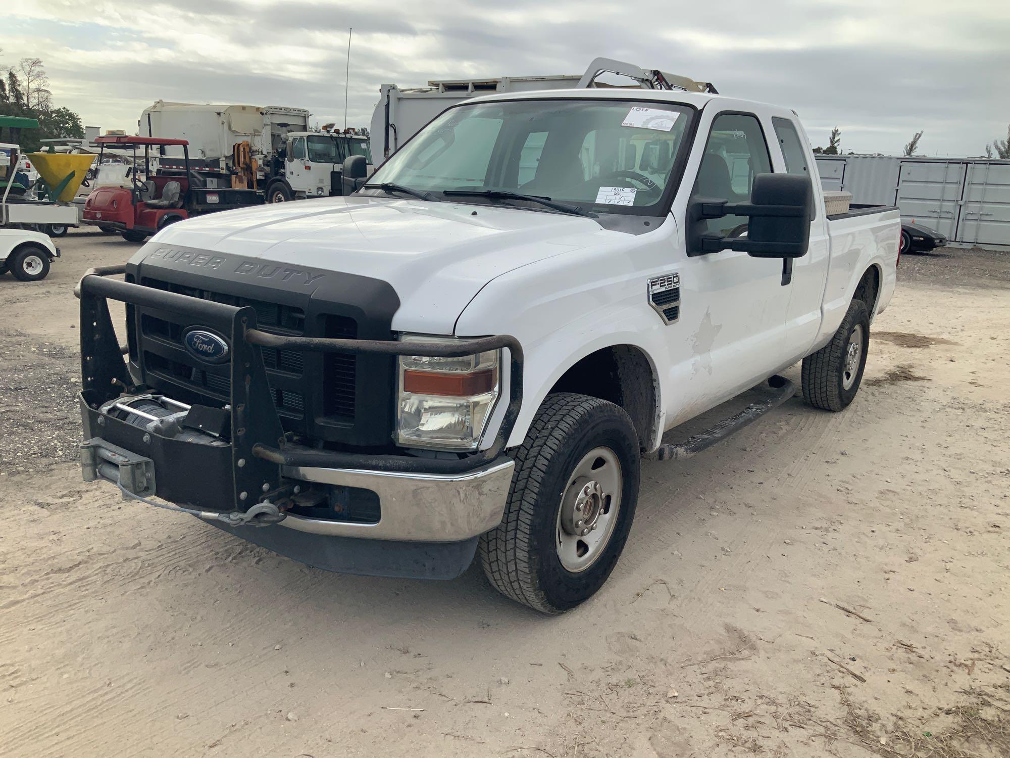 2008 Ford F-250 4x4 Extended Cab Pickup Truck