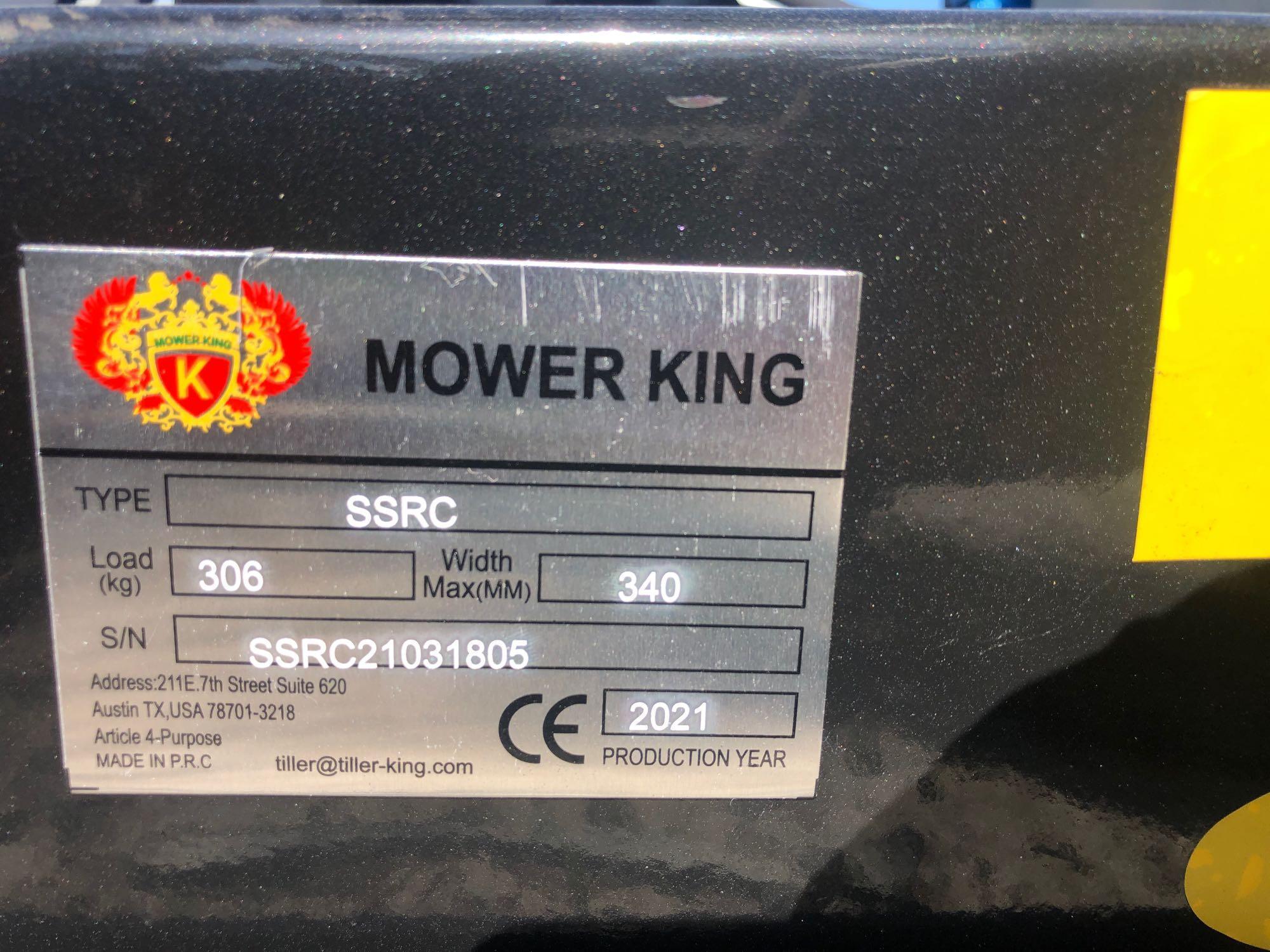 Unused 2021 Mower King Skid Steer Brushcutter