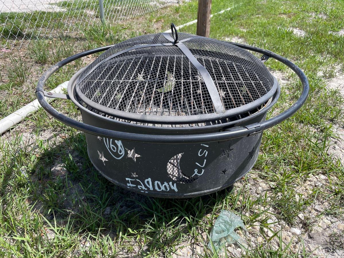 Unused BBQ Fire Pit