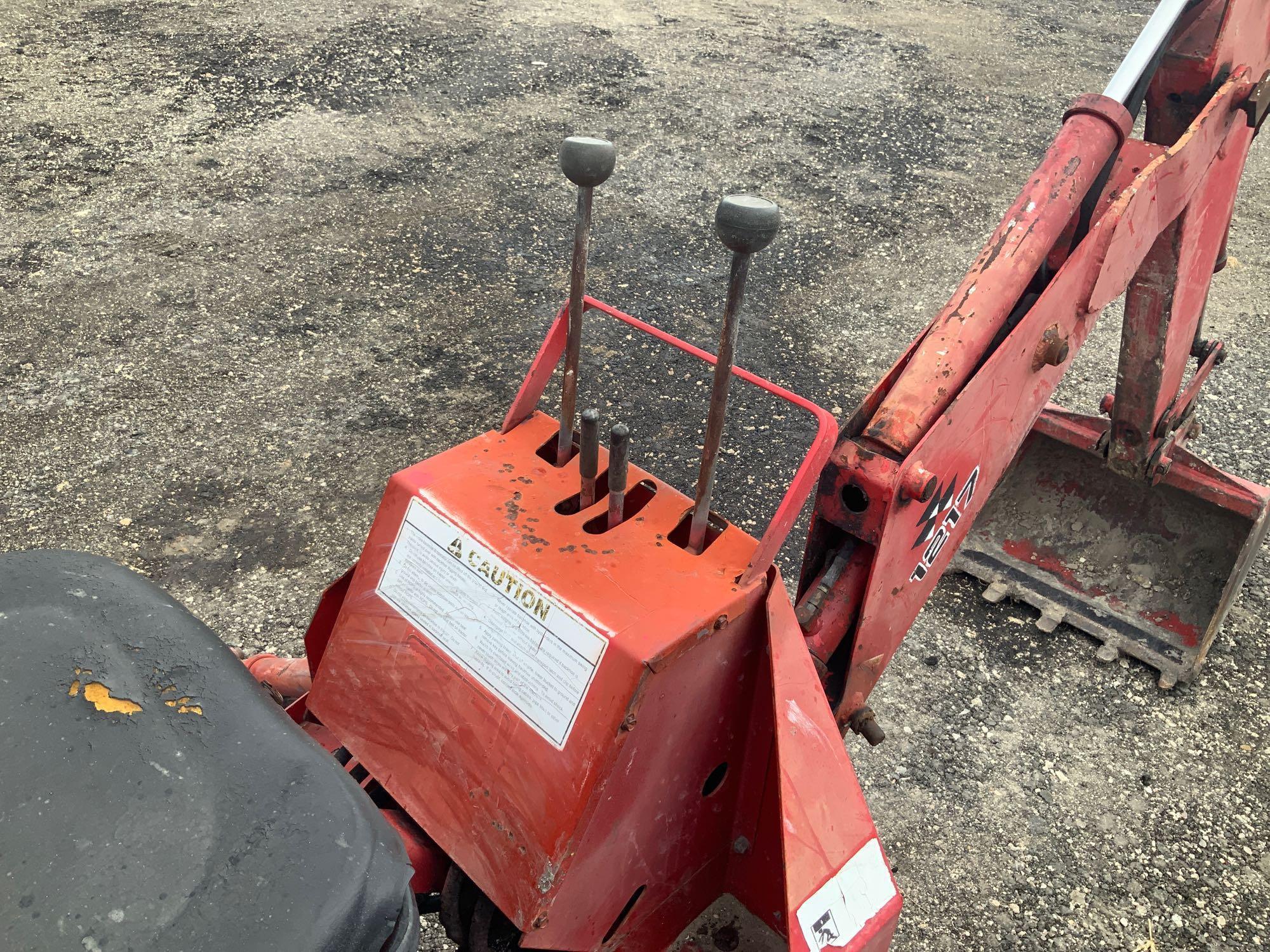 Massey Ferguson MF1250 4WD Loader Backhoe Tractor