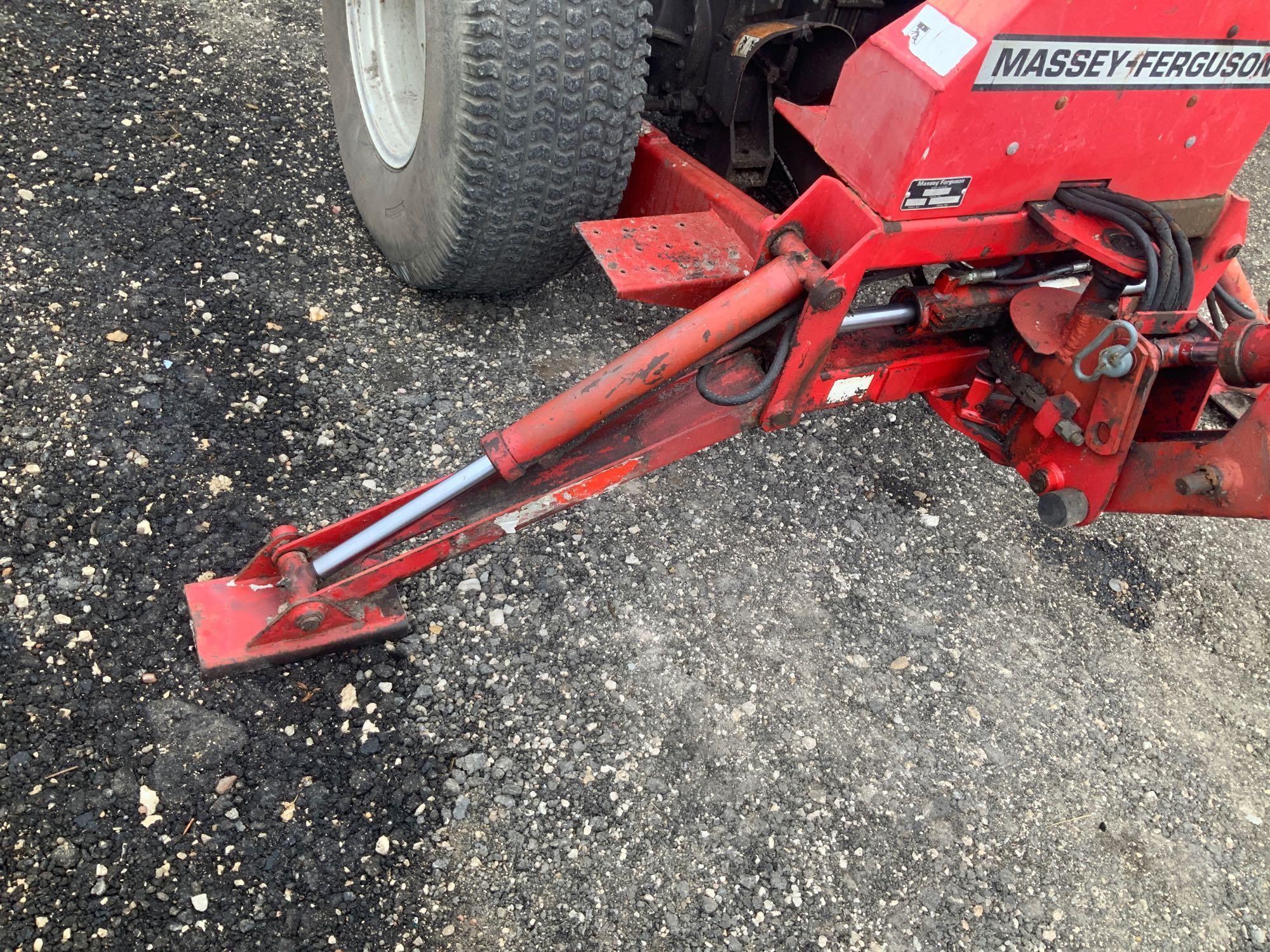 Massey Ferguson MF1250 4WD Loader Backhoe Tractor