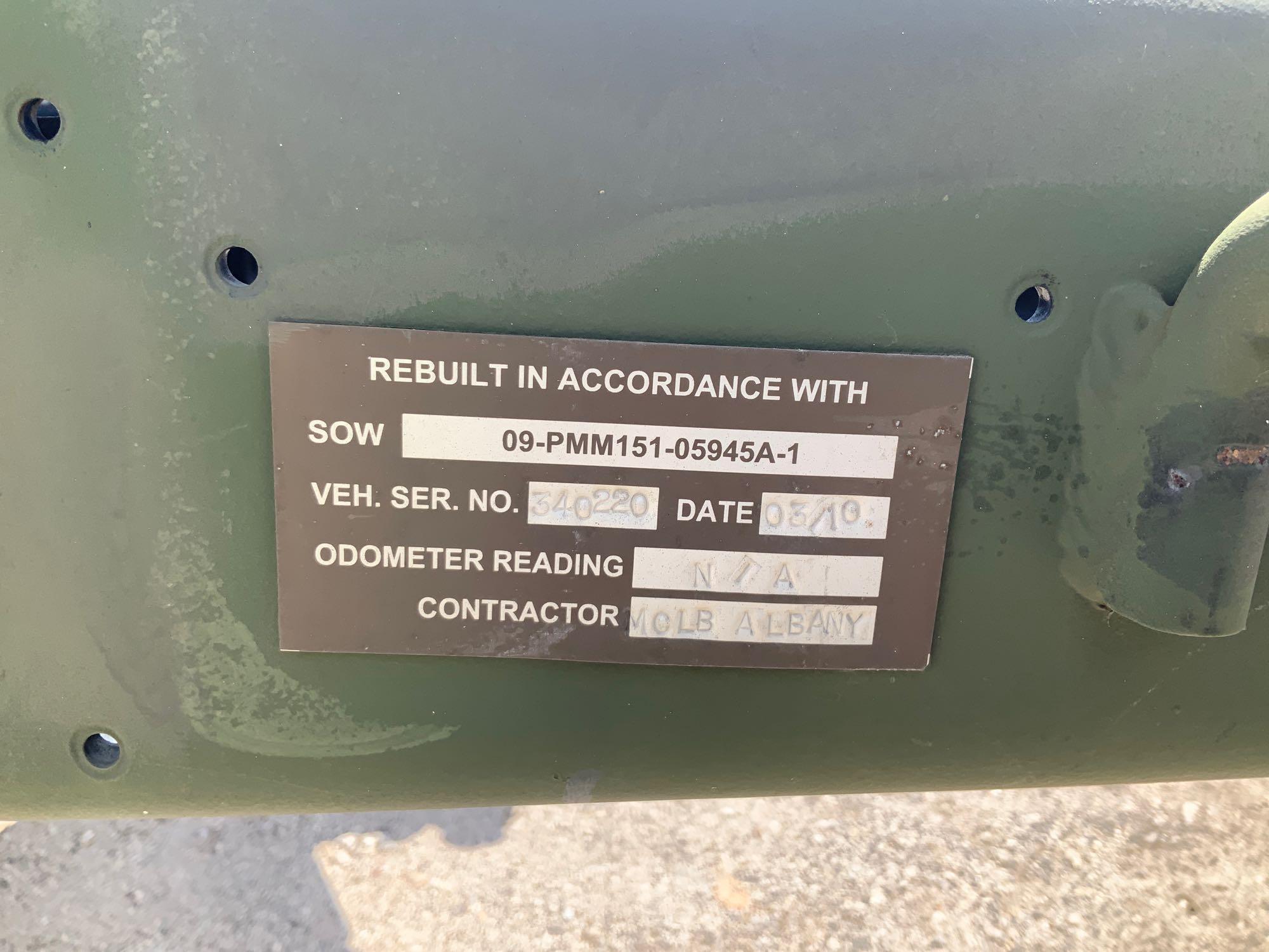 2006 MEP-805B 30KW Military Towable Diesel Generator