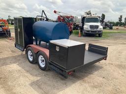 2021 Event Machine Inc. ST-712 Flatbed Trailer with Fuel Tank