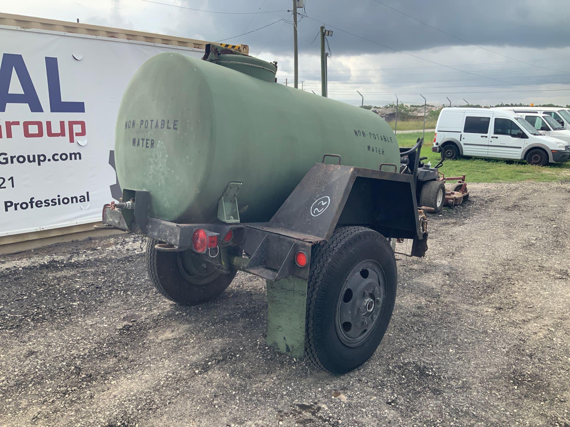 1986 Aero Welding 400gal Water Tank Trailer