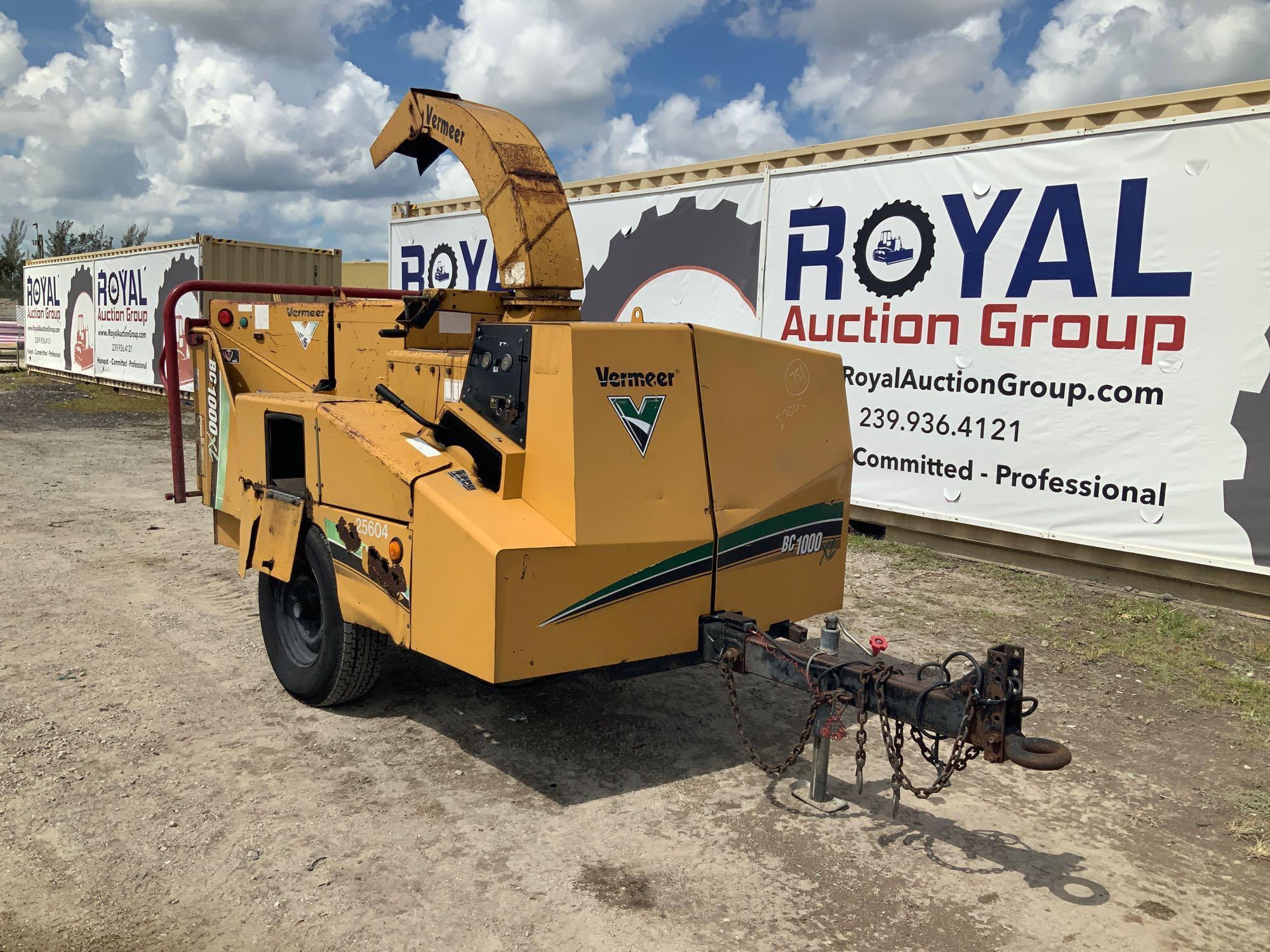 2007 Vermeer BC1000XL Towable Chipper