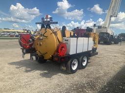 2011 Vermeer Low Profile Air 555 SDT Vacuum Excavation Trailer