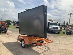 2008 Ver-Mac PCMS 1500 Trailer Mounted Message Board