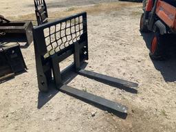 42in Skid Steer Forks and Frame