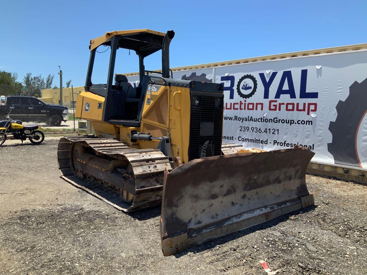 2012 John Deere 650K LGP Crawler Dozer Tractor