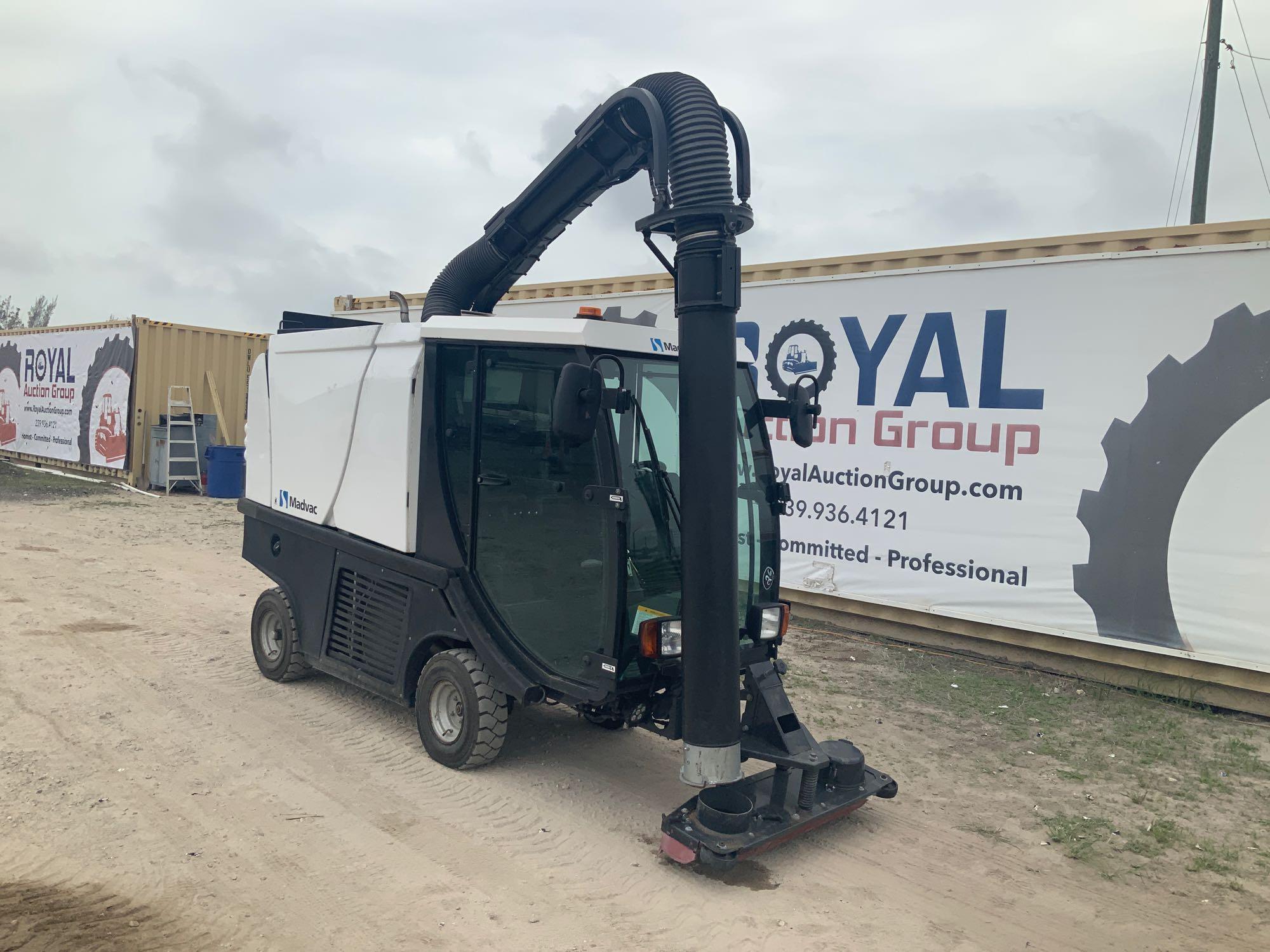 2017 Madvac LR100 Diesel Street Vacuum Sweeper