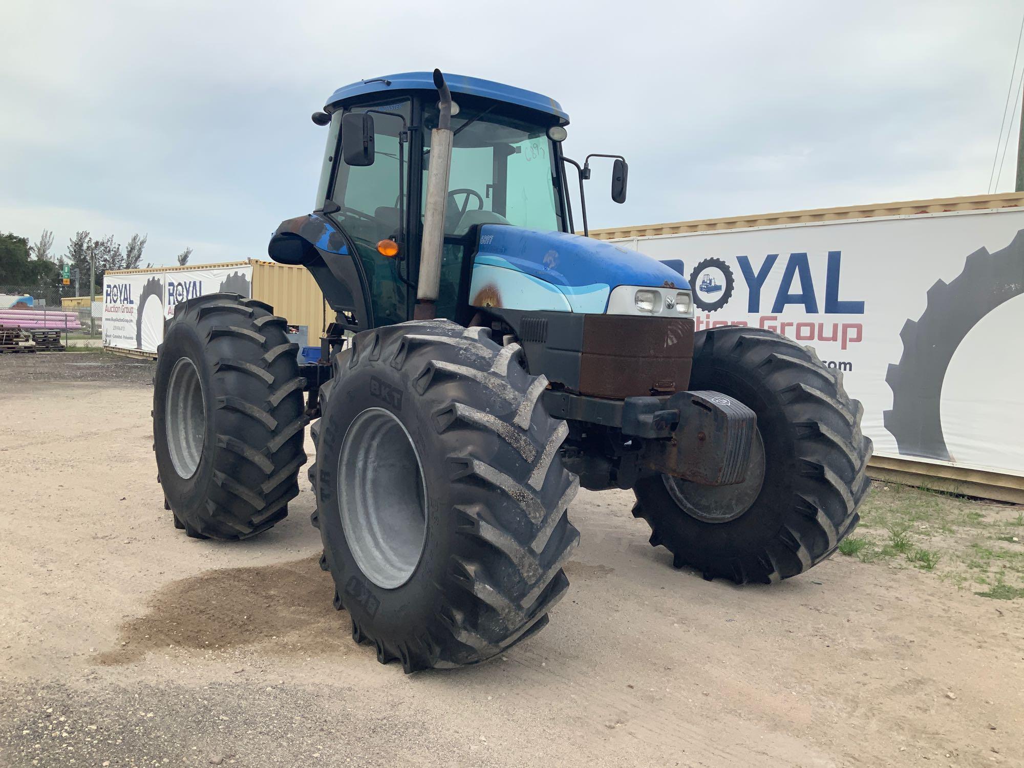 2014 New Holland TS6. 120HC 4x4 Tractor