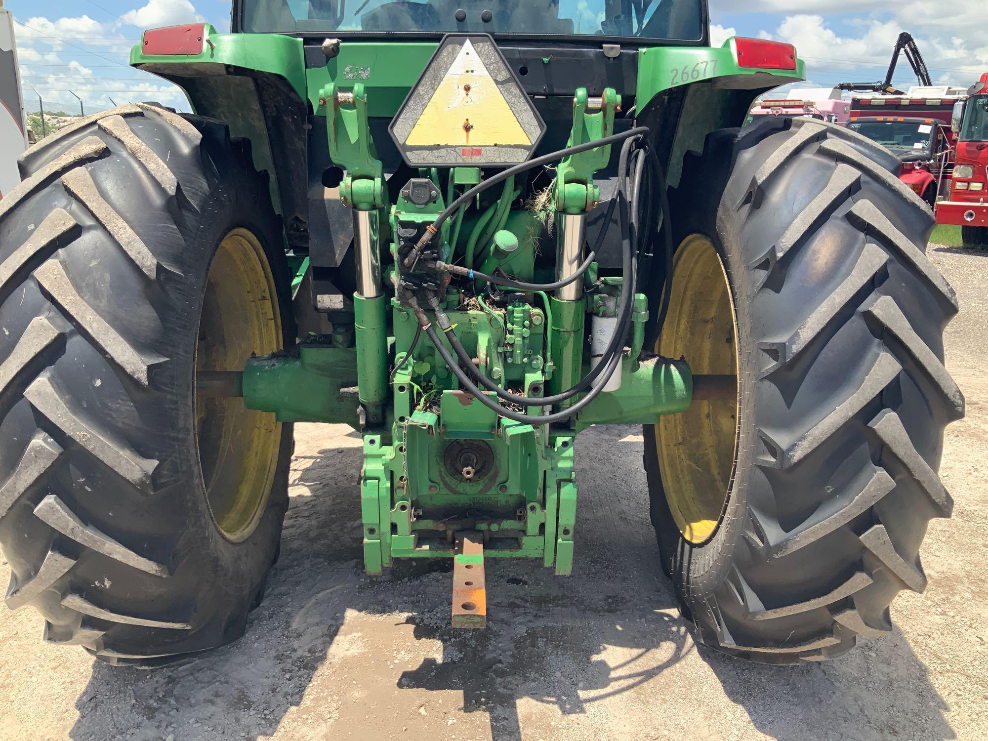 2002 John Deere 7210 4x4 Tractor with Loader