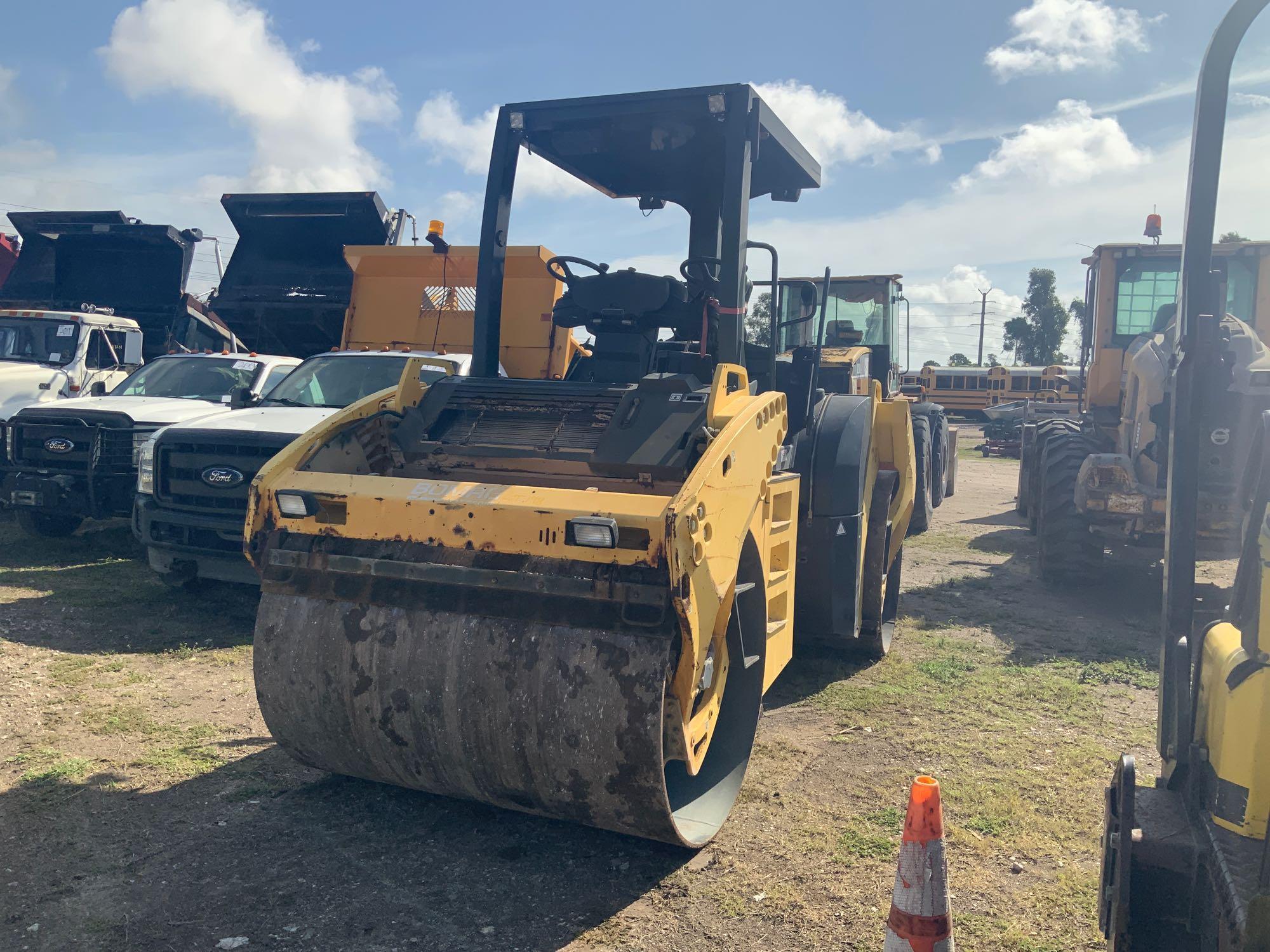 2010 Bomag BW151 AD-4 Tandem Smooth Drum Vibratory Roller