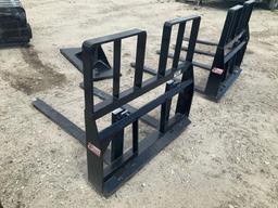 Unused Kievel 48in 4200lb Pallet Fork Attachment