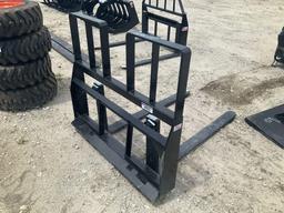 Unused Kievel 48in 4200lb Pallet Fork Attachment