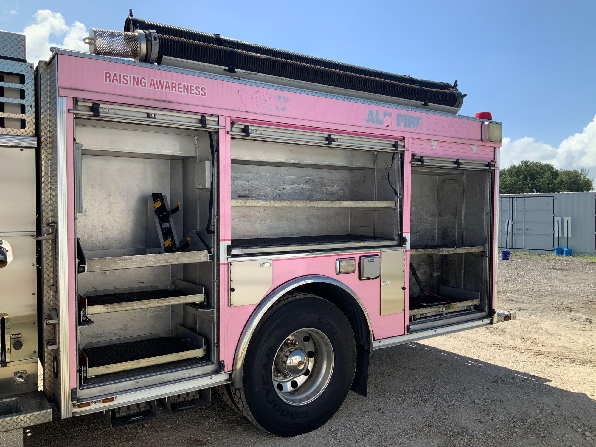 2008 Spartan GA41L-2142 1500GPM Pumper Engine Fire Truck