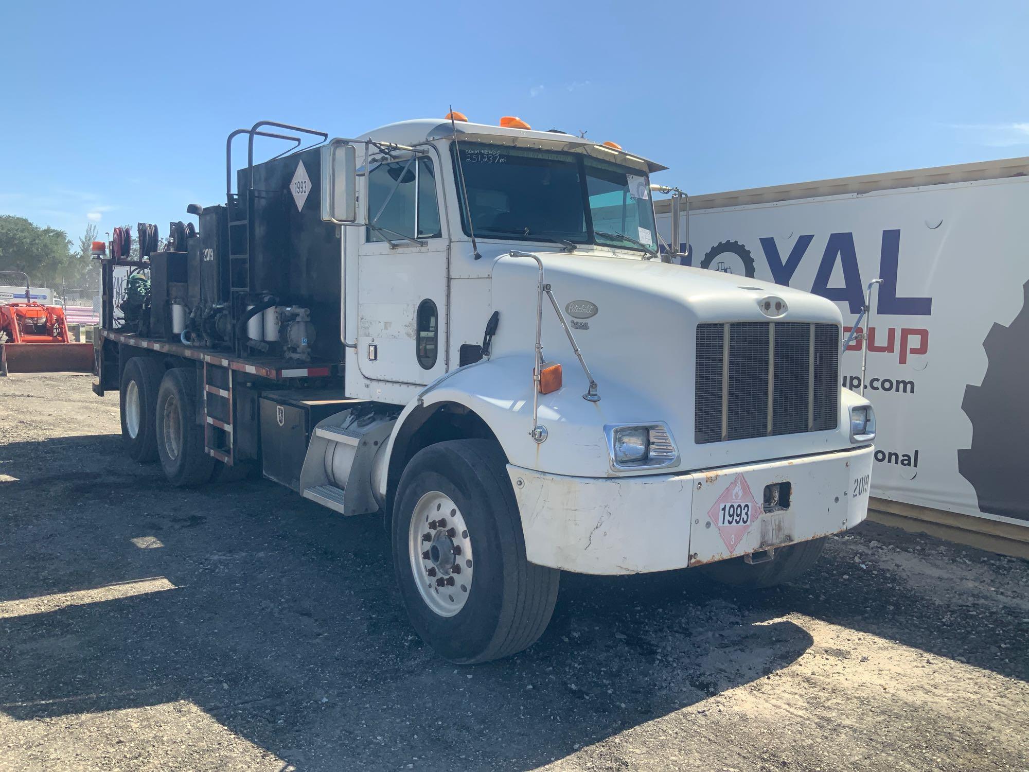 2000 Peterbilt 330 T/A Fuel and Lube Truck