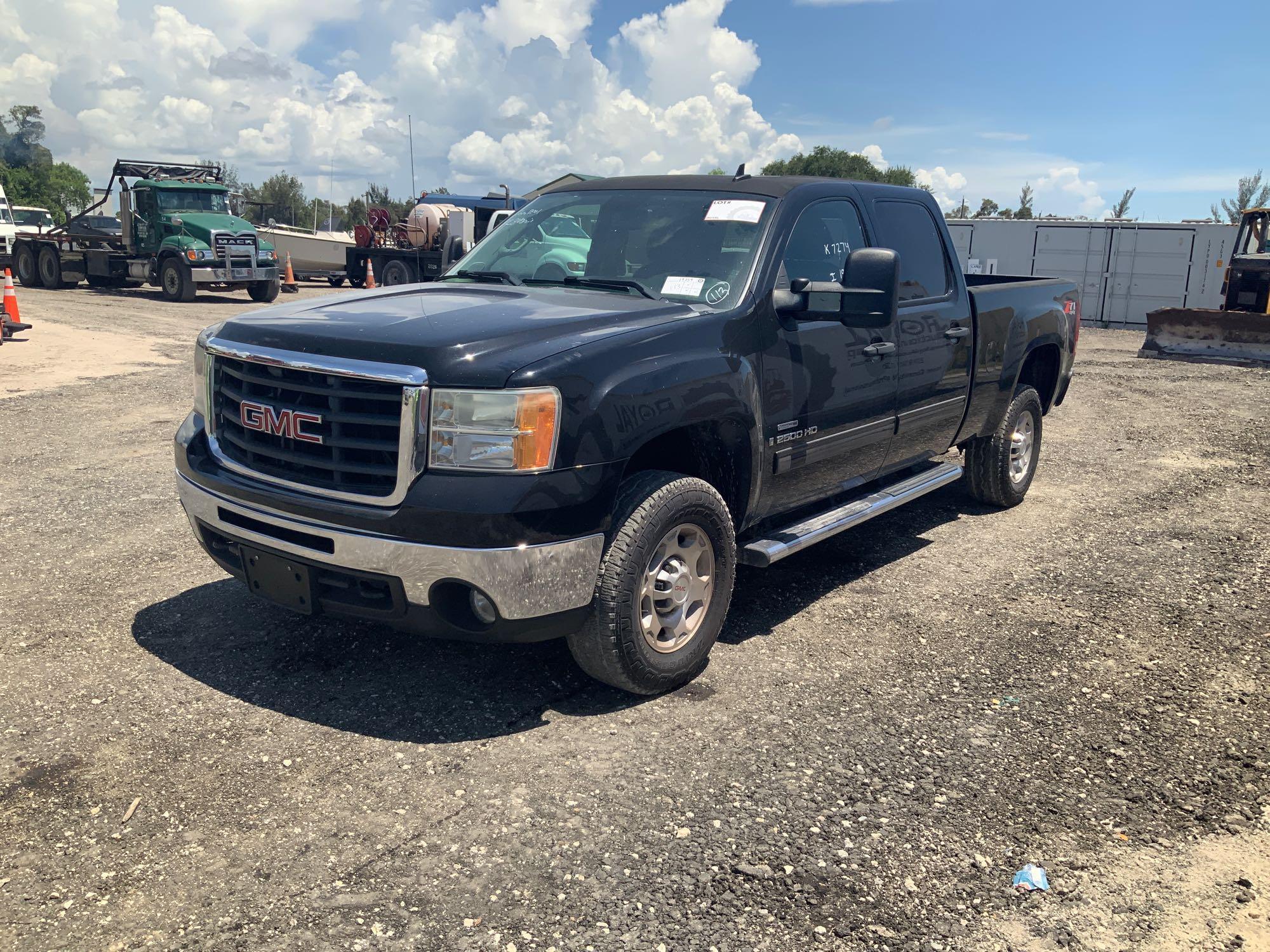 2009 GMC Sierra SLE Z71 4x4 Crew Cab Pickup Truck