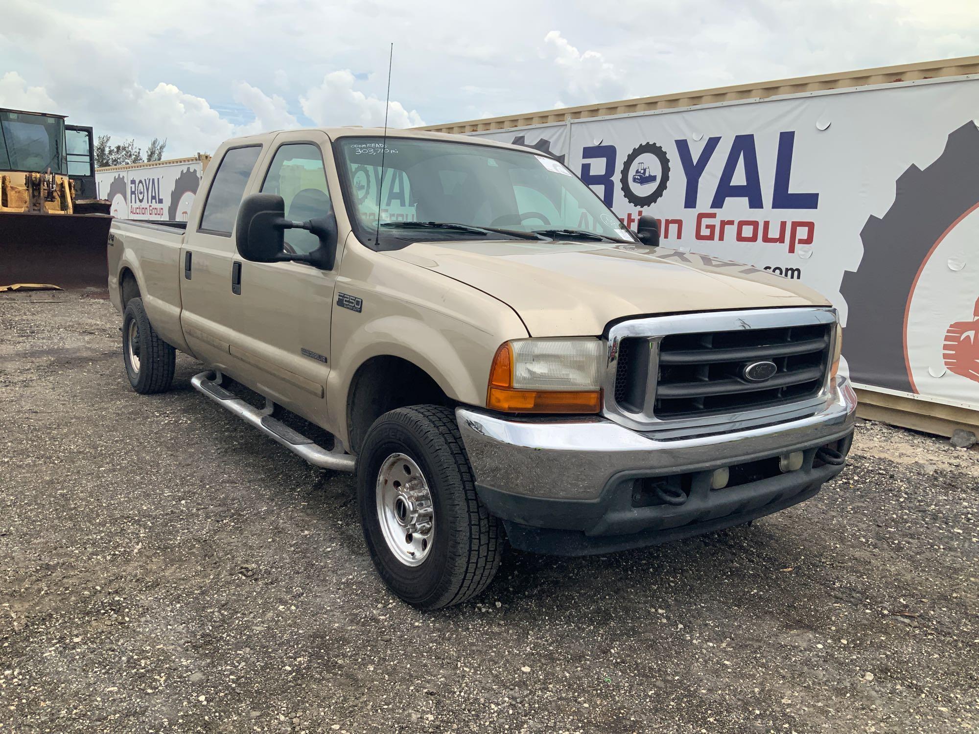 2001 Ford F-250 4x4 Crew Cab Pickup Truck