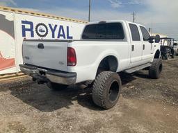 2001 Ford F-350 Crew Cab 4x4 Pickup Truck