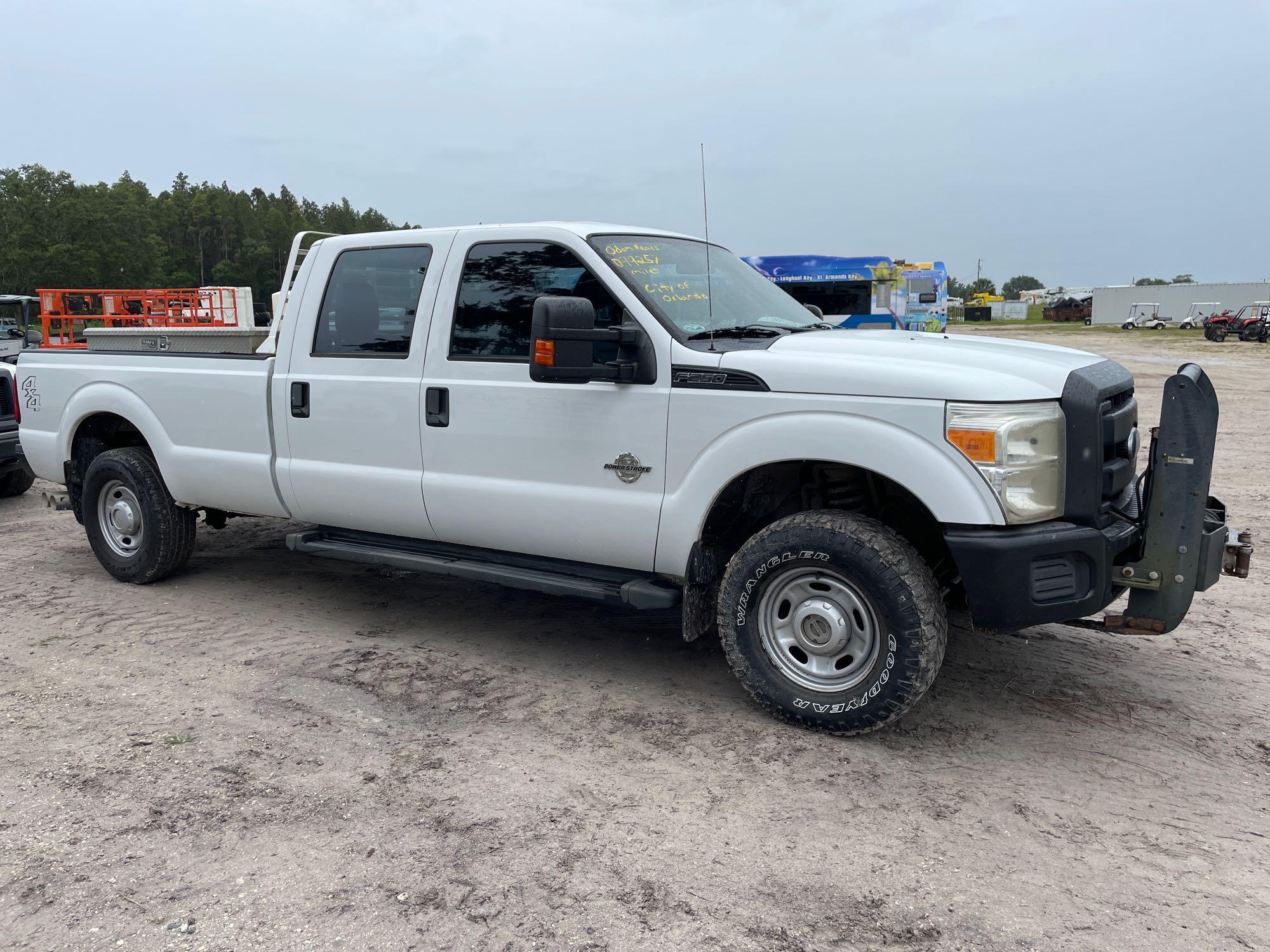 2013 Ford F-250 4x4 Crew Cab Pickup Truck