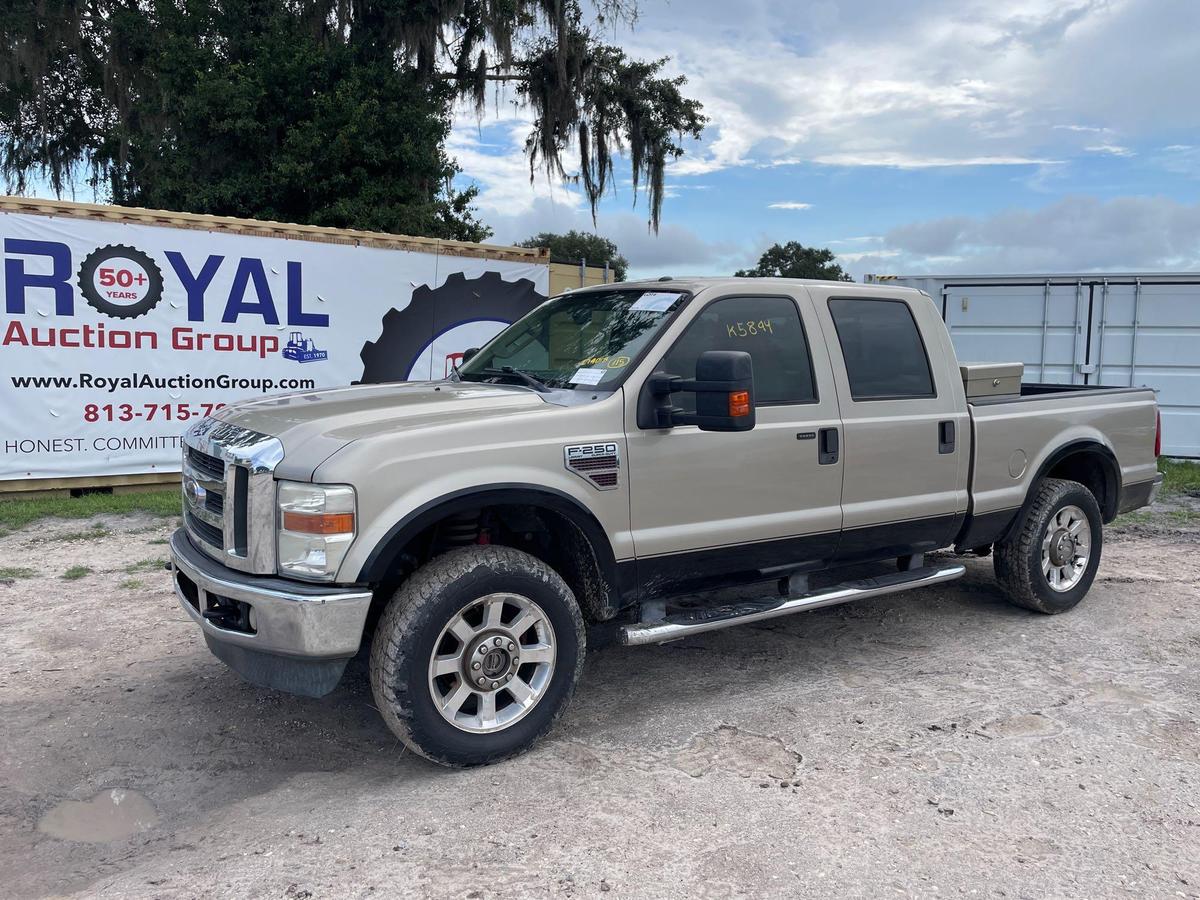 2009 Ford F-250 Lariat 4x4 Crew Cab Pickup Truck