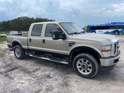 2009 Ford F-250 Lariat 4x4 Crew Cab Pickup Truck