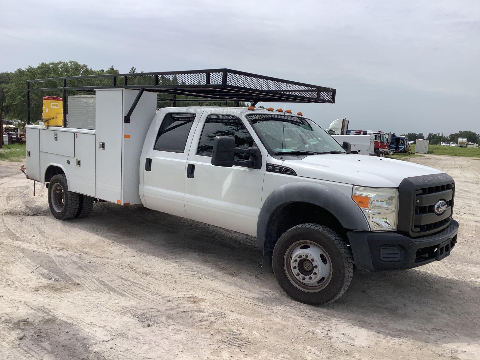 2011 Ford F-550 4x4 Service Truck