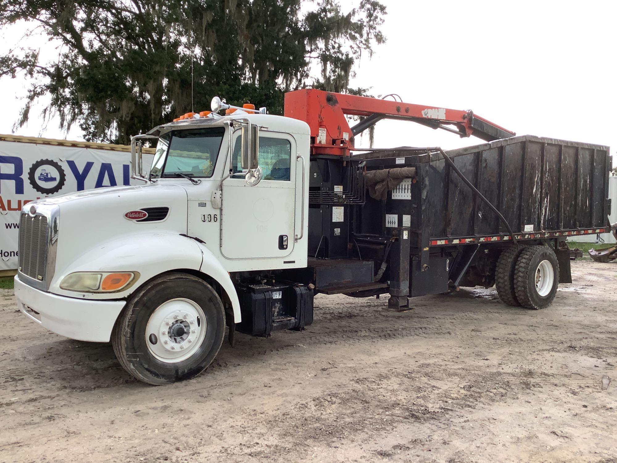 2007 Peterbilt 335 Grapple Loader Truck