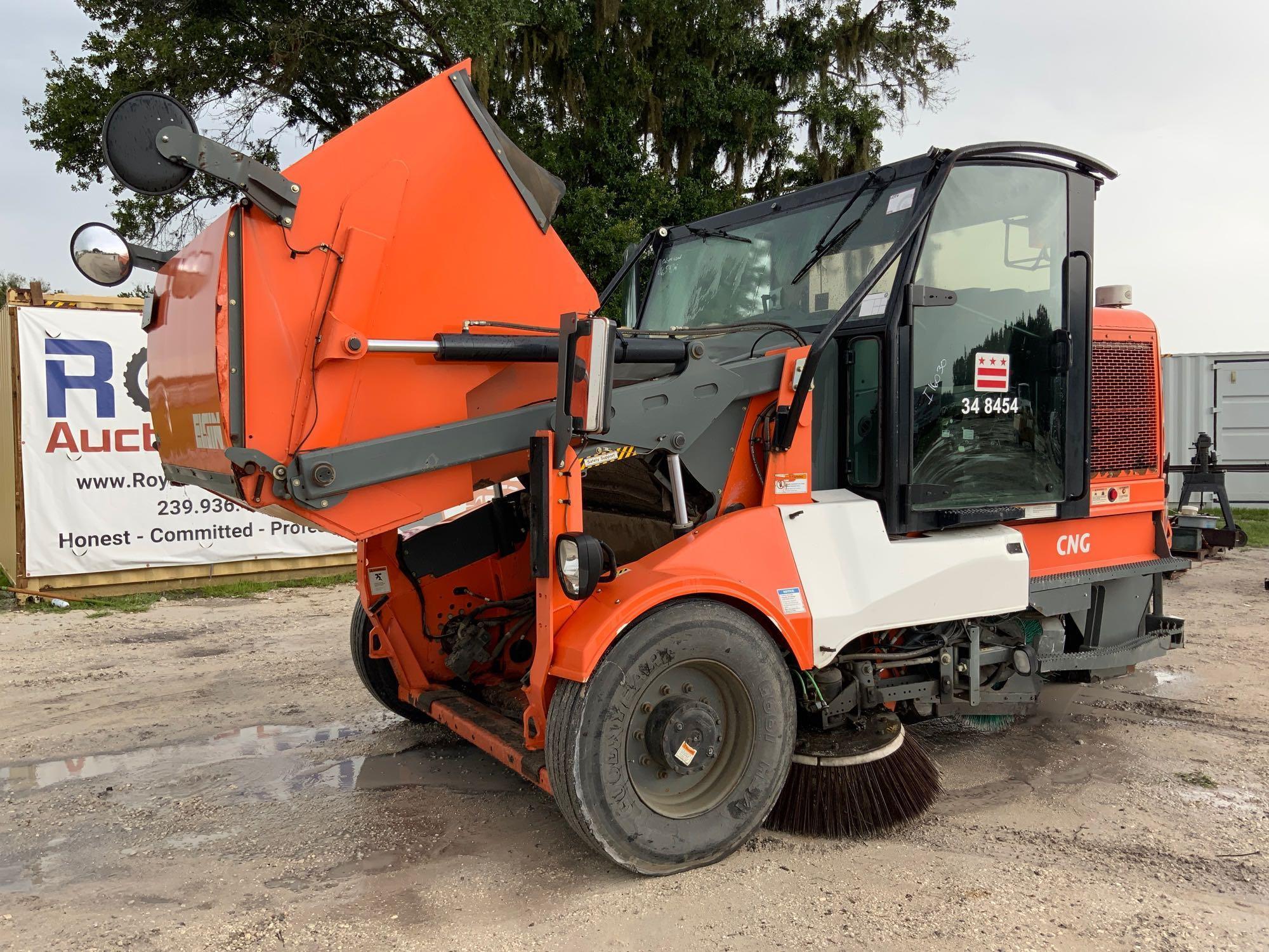 2012 Elgin NP2408D CNG Street Sweeper