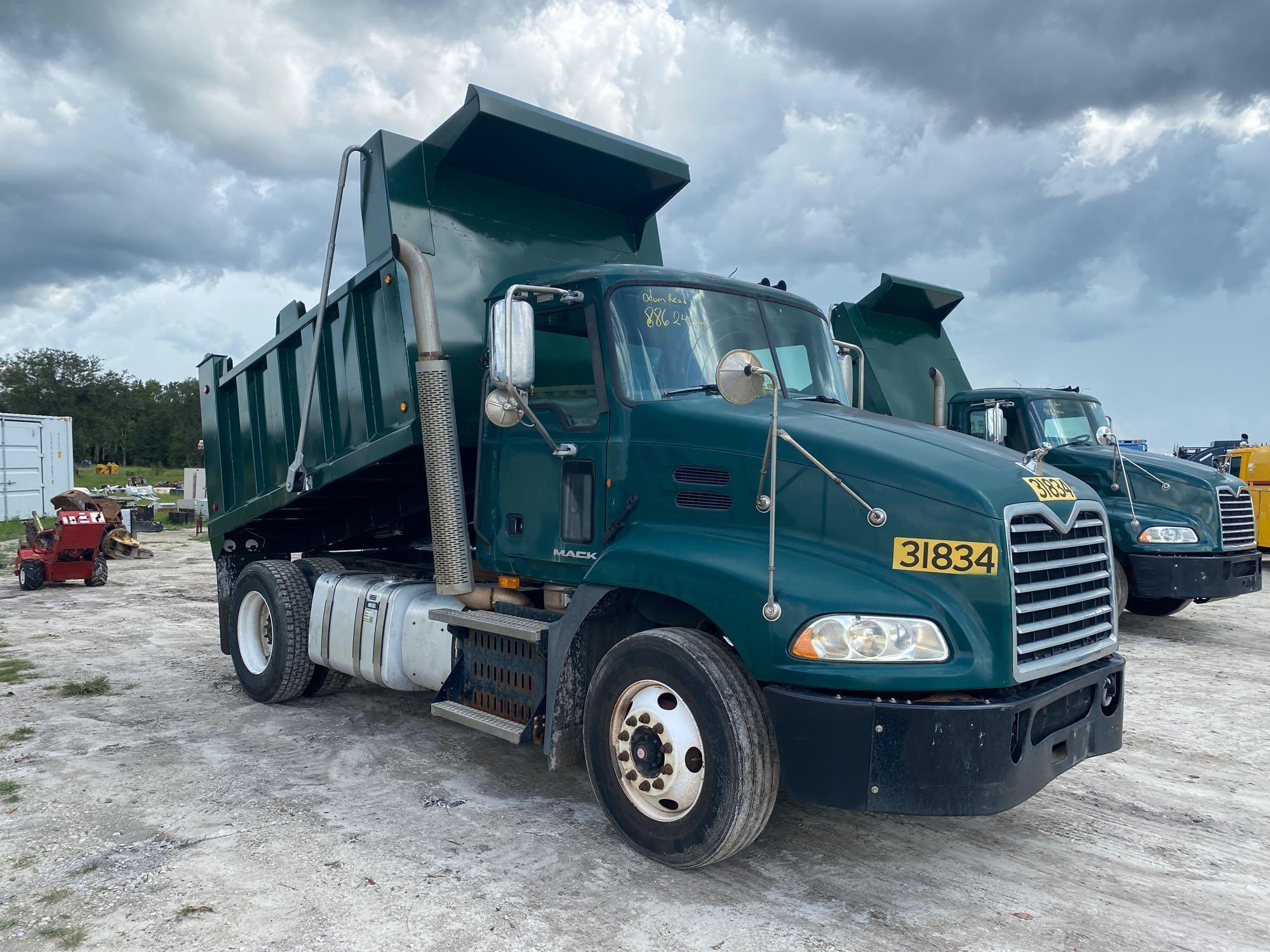 2012 Mack CXU612 Dump Truck