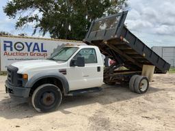 2008 Ford F-550 Dump Truck