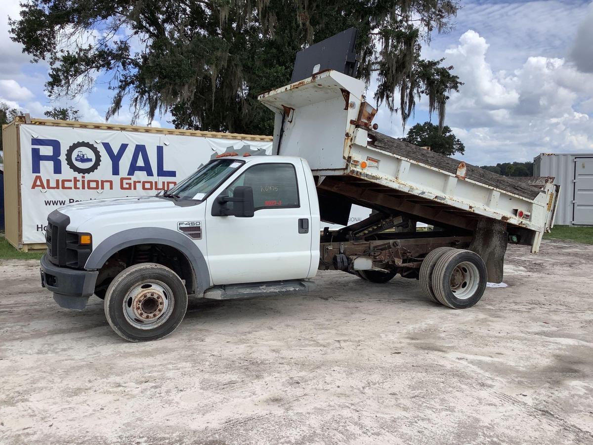 2008 Ford F-450 Dump Truck