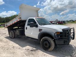 2008 Ford F-450 Dump Truck