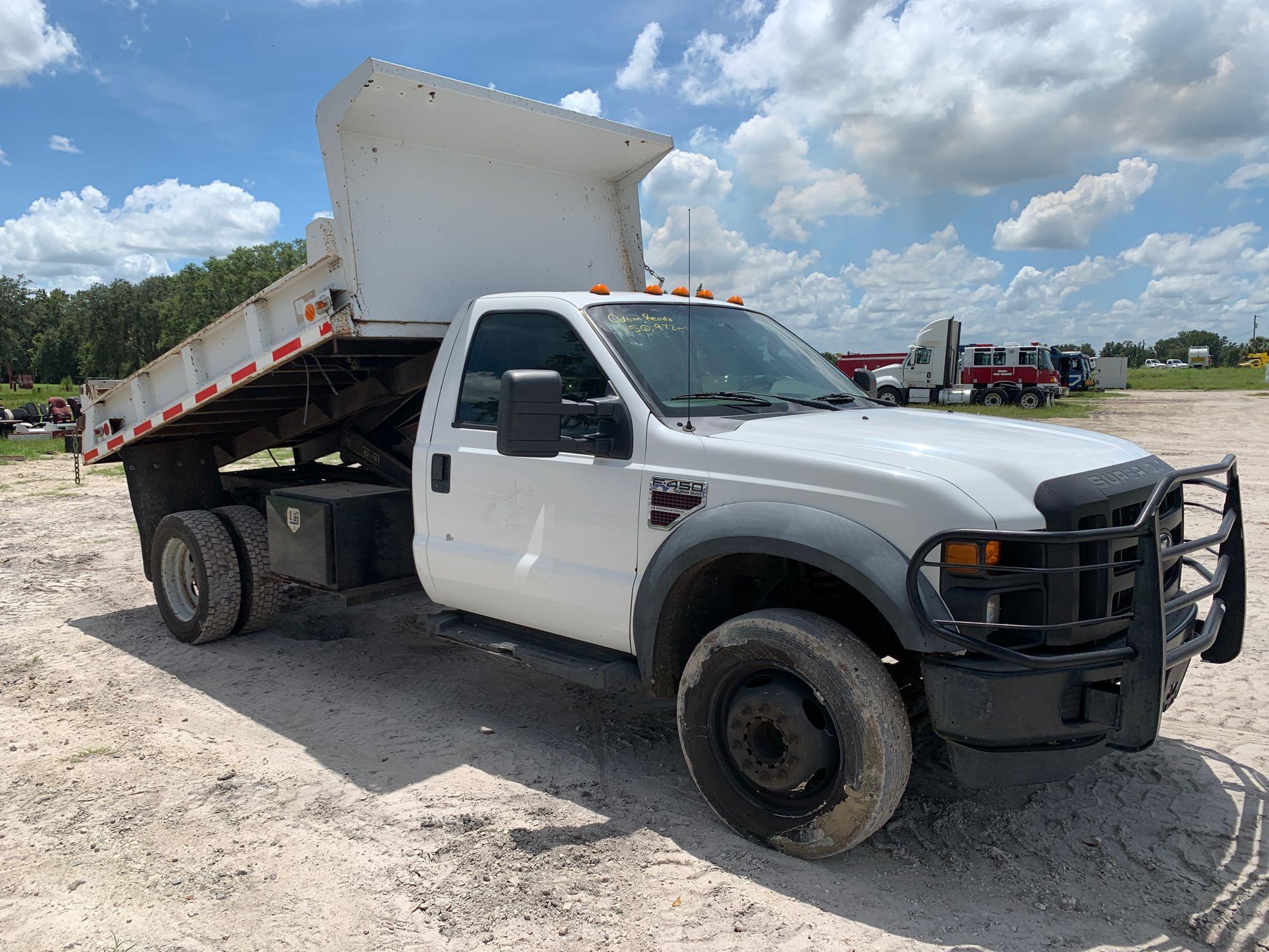 2008 Ford F-450 Dump Truck