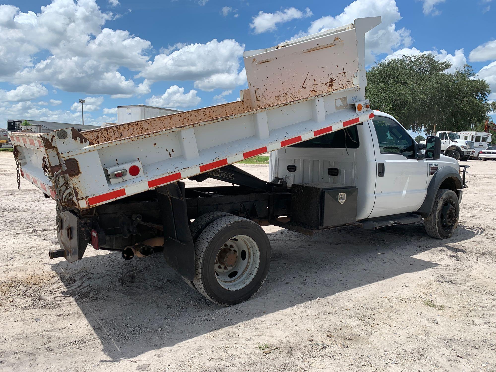 2008 Ford F-450 Dump Truck