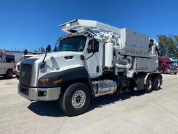 2016 Caterpillar CT660 Bucher Recycler 315 Combo Vacuum Jetter Recycling Truck