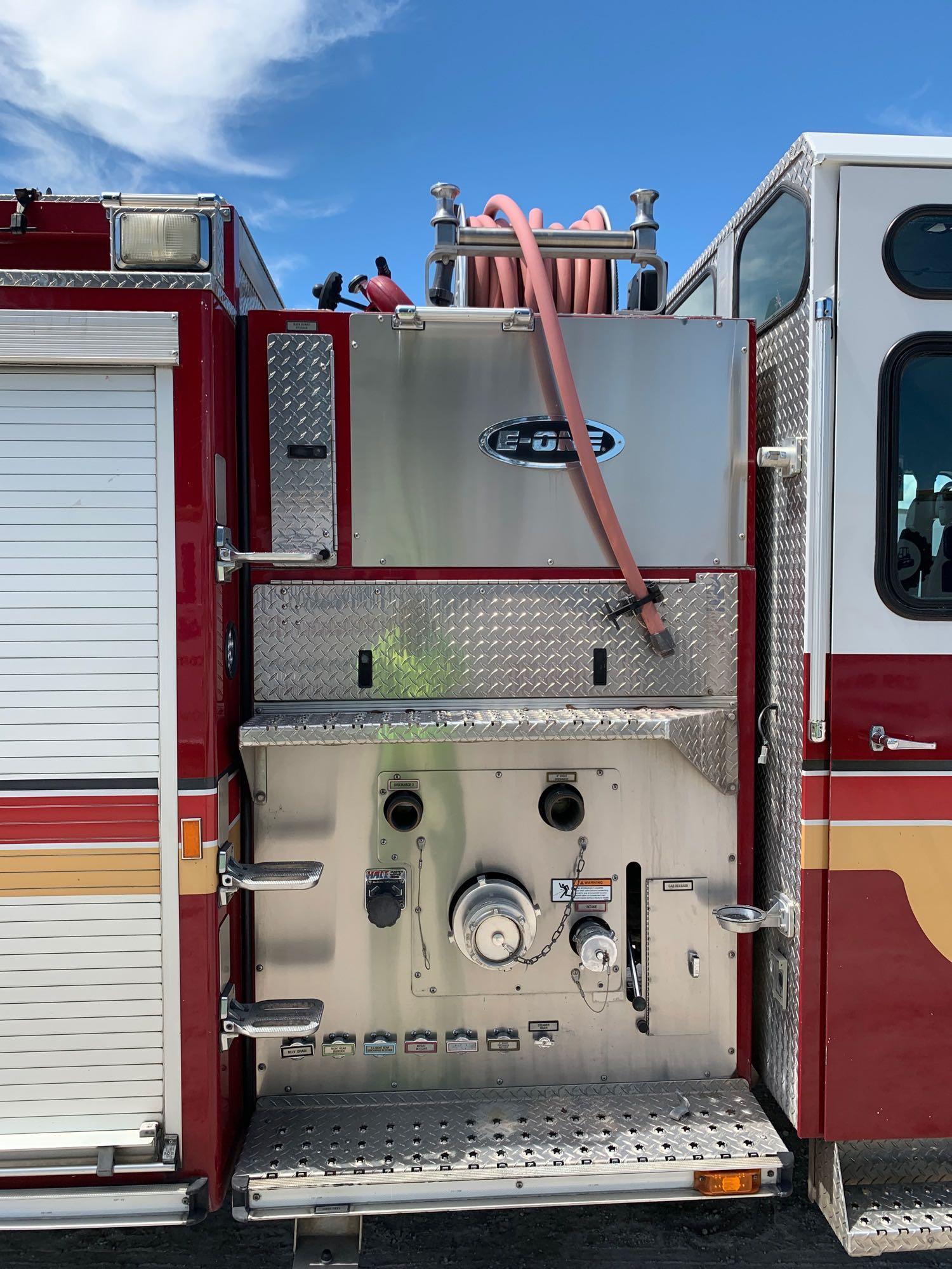 2007 E-One Typhoon Pumper Engine Fire Truck