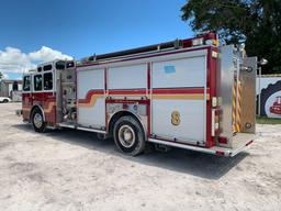 2007 E-One Typhoon Pumper Engine Fire Truck