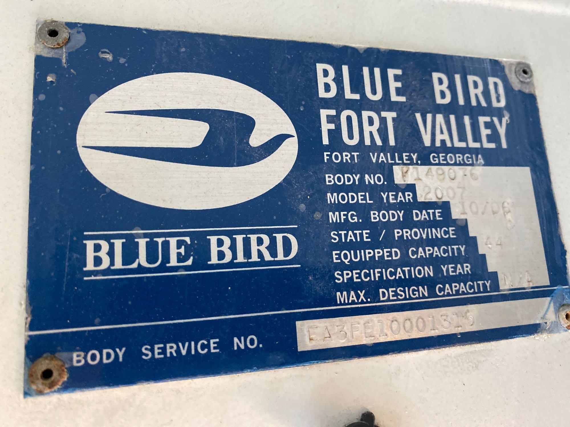 2007 Blue Bird All American Passenger Bus