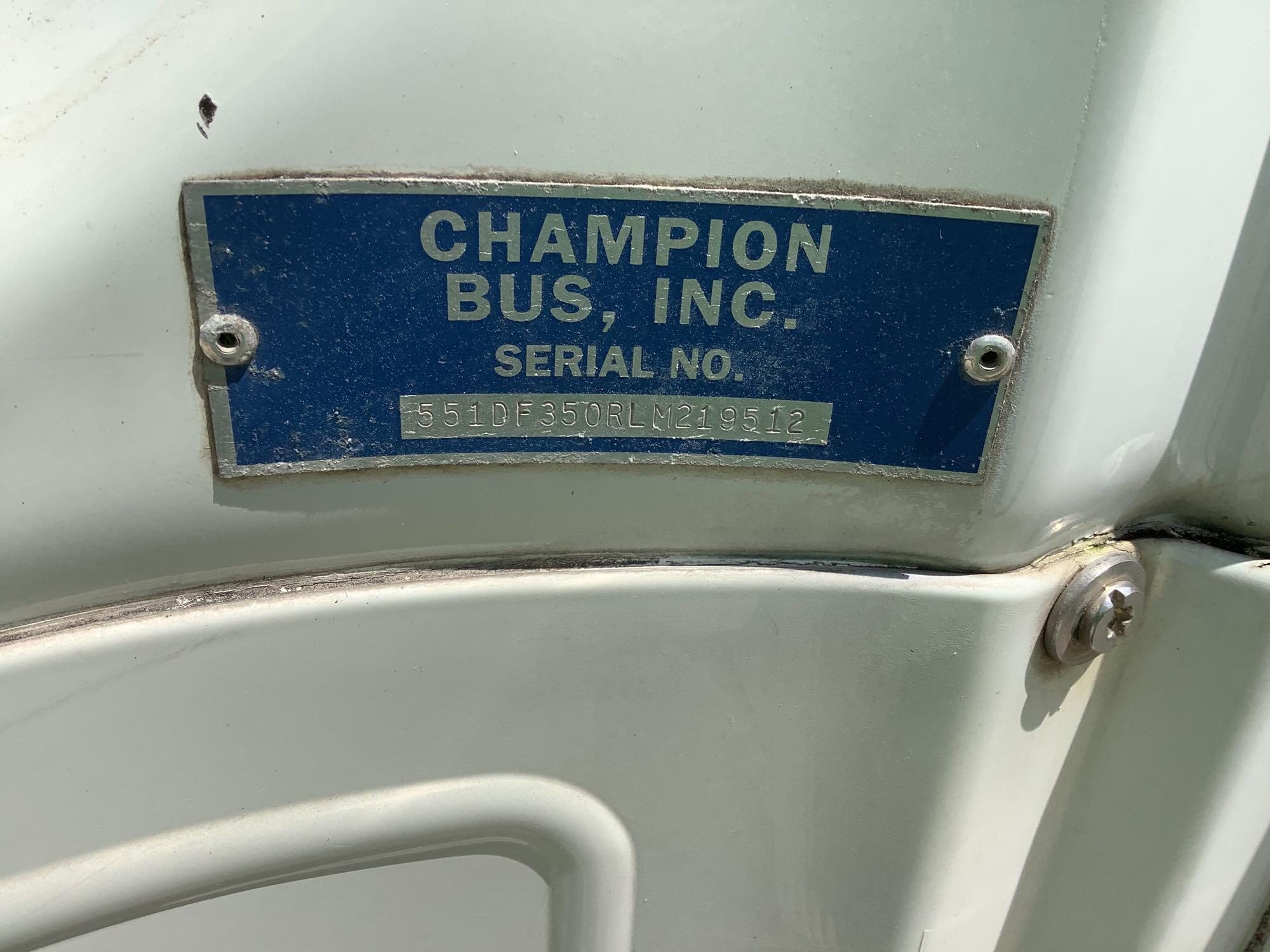 2011 Freightliner M2 106 Champion Handicap Transit Bus