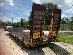 2000 Evaco 40Ton Hyd Ramps Tri-Axle Drop Deck Trailer