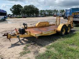 2003 Crosley 16FT T/A Equipment Trailer with Ramps