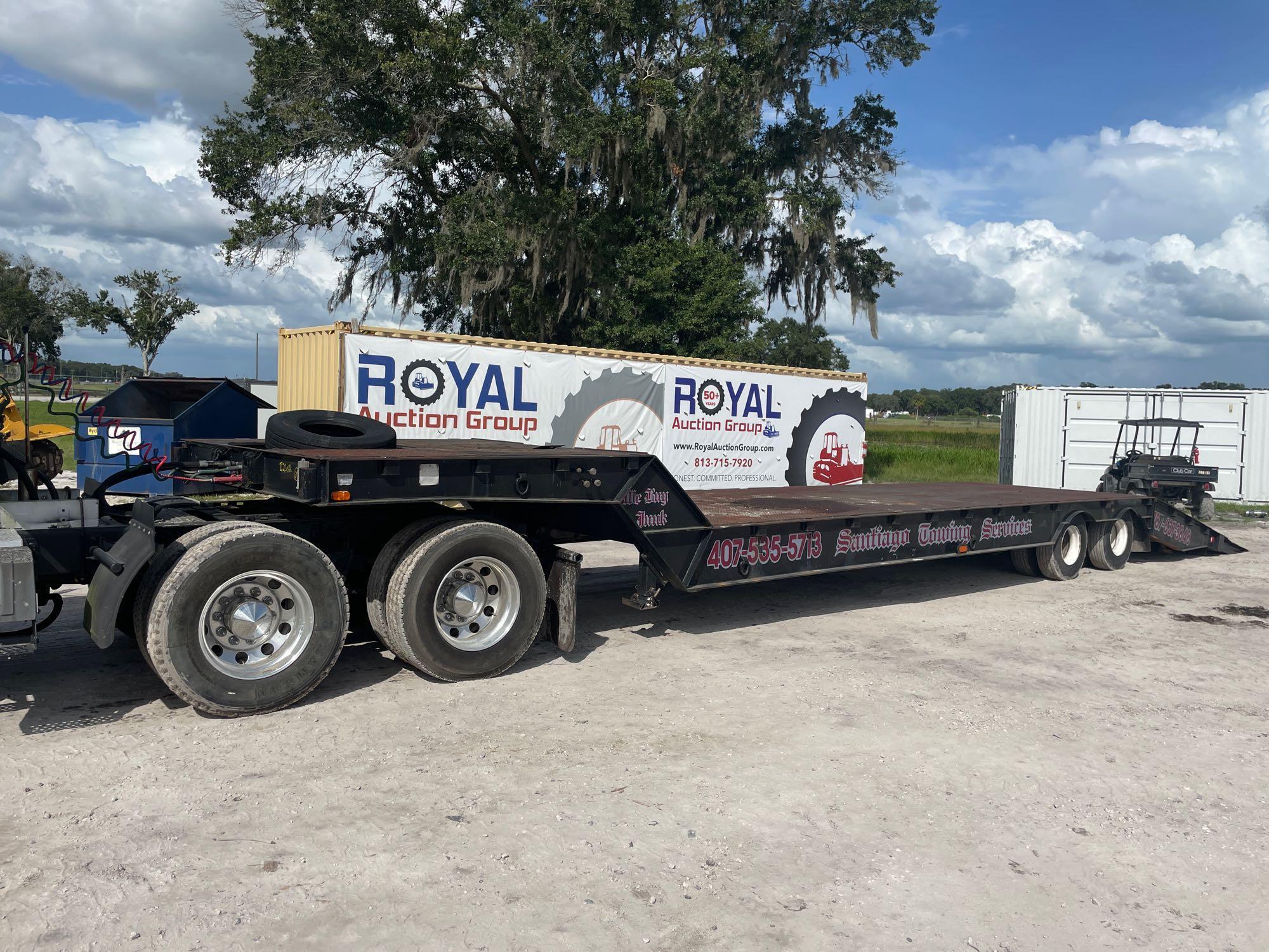 1993 53FT Wilson T/A Hydraulic Ramp Trailer