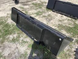 Unused 84IN Skid Steer Bucket