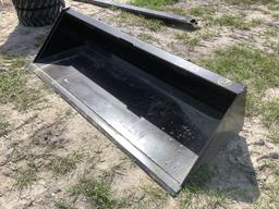 Unused 84IN Skid Steer Bucket