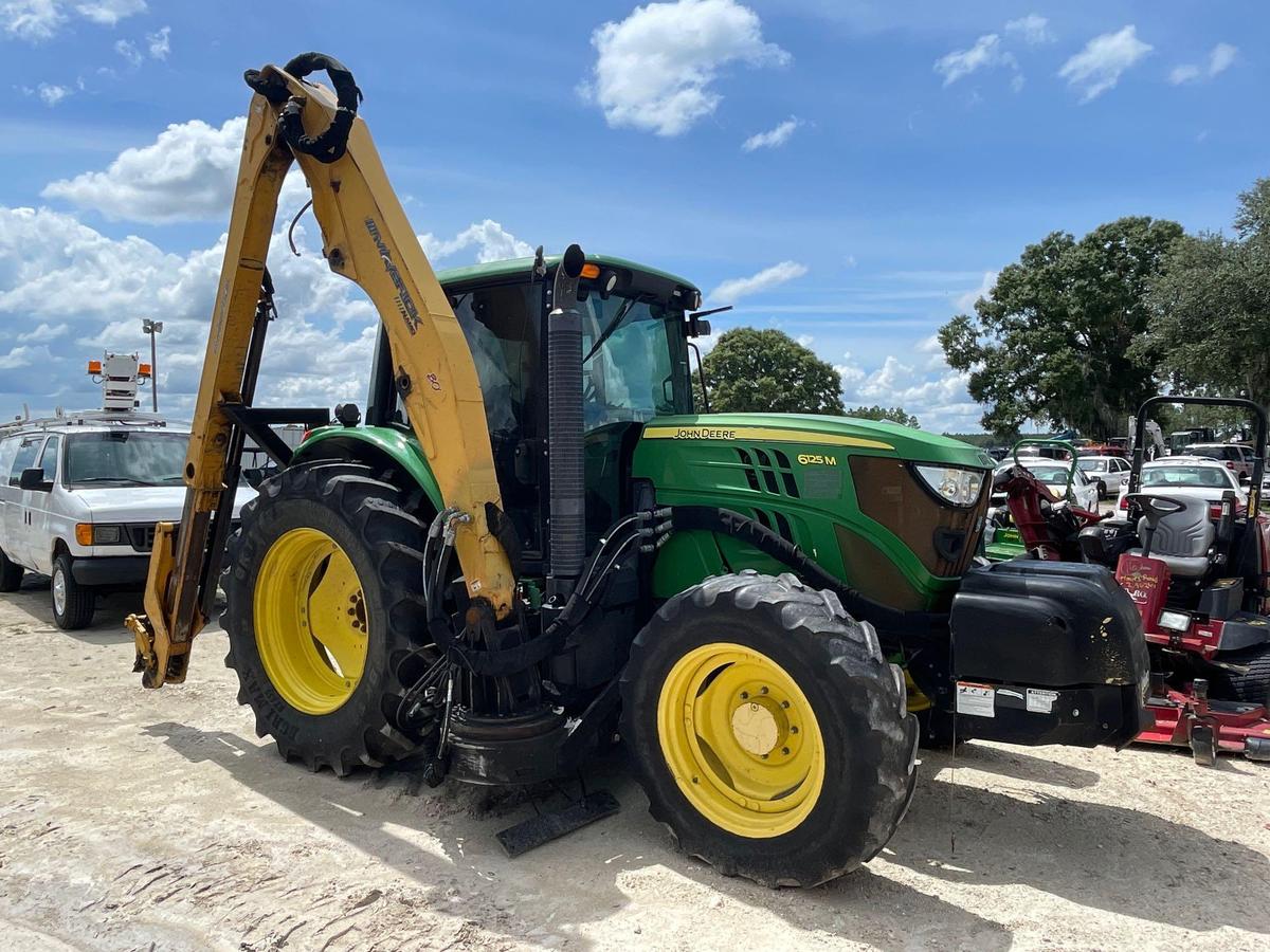 2013 John Deere 6125M 4WD Slope Mower Tractor