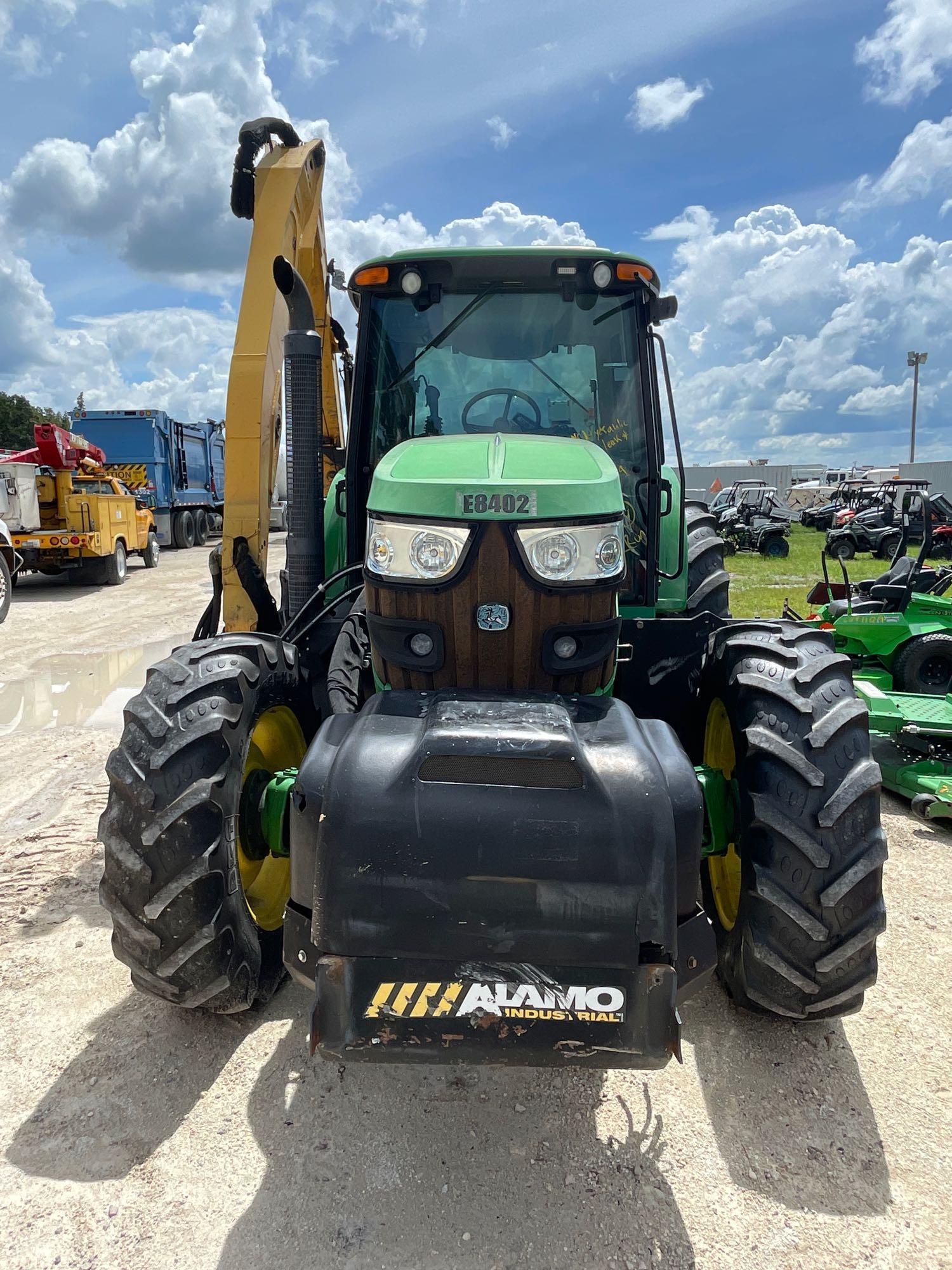 2013 John Deere 6125M 4WD Slope Mower Tractor